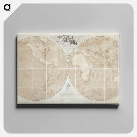 アートパネル-Nautical Researches of Captain Cook
 - ボストン公共図書館 Canvas.