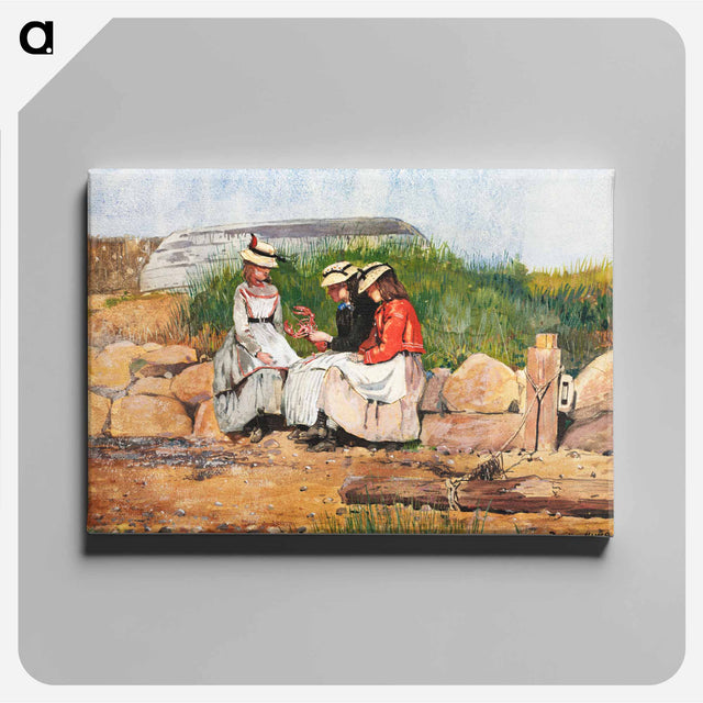 アートパネル-A Fisherman's Daughter
 - クリーブランド美術館 Canvas.