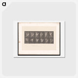 アートポストカード-Dancing Woman
 - エドワード マイブリッジ Postcard.