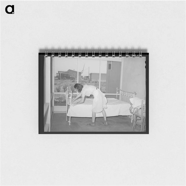 アートメモ帳-Fruit Farmer's House Interior
 - ラッセル リー Memo.