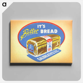 アートパネル-Galbreath's Country Style Bread
 - ボストン公共図書館 Canvas.