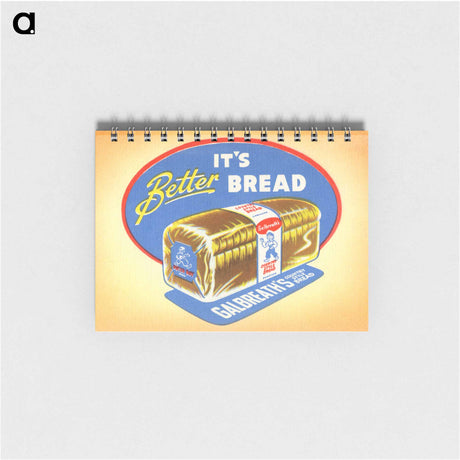 アートメモ帳-Galbreath's Country Style Bread
 - ボストン公共図書館 Memo.