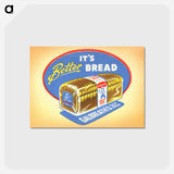 アートポストカード-Galbreath's Country Style Bread
 - ボストン公共図書館 Postcard.