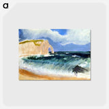 アートポストカード-Gale at Etretat - アンリ マティス Postcard.