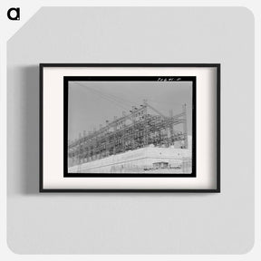 アートポスター-Powerhouse. Bonneville Dam, Oregon
 - ラッセル リー Poster.