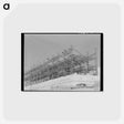 アートポストカード-Powerhouse. Bonneville Dam, Oregon
 - ラッセル リー Postcard.