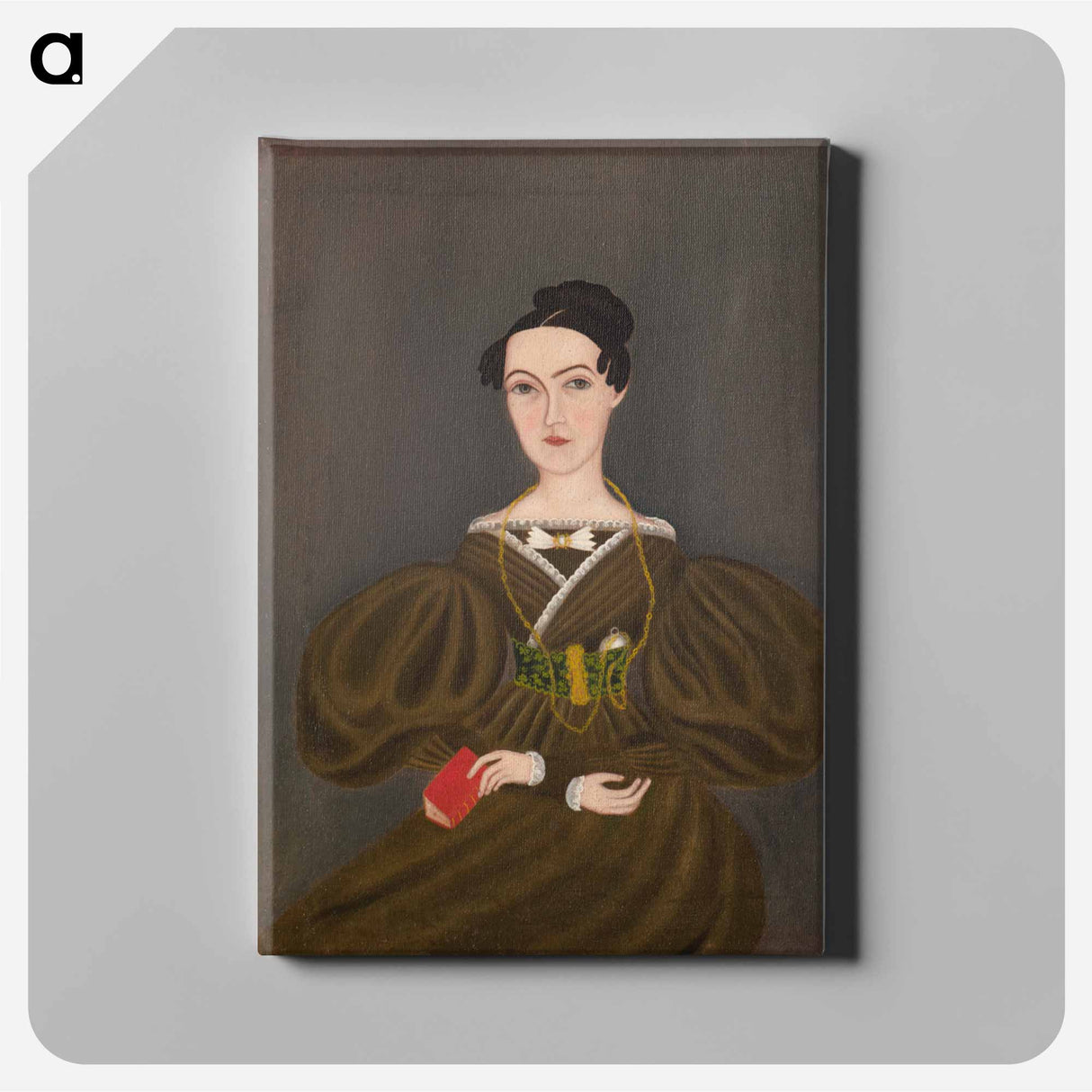 アートパネル-Woman with Butterfly Tie
 - セントルイス美術館 Canvas.