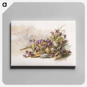 アートパネル-Violets
 - ボストン公共図書館 Canvas.
