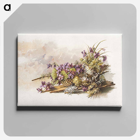 アートパネル-Violets
 - ボストン公共図書館 Canvas.