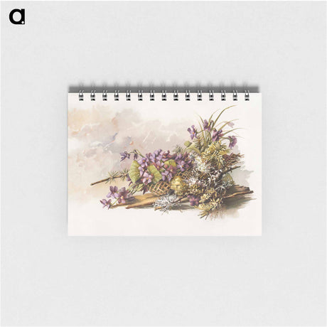 アートメモ帳-Violets
 - ボストン公共図書館 Memo.