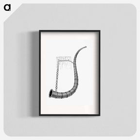 アートポスター-Warhorn from The History of Norway
 - 大英図書館 Poster.
