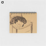 アートメモ帳-Sleeping Cat
 - クリーブランド美術館 Memo.