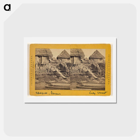 アートポストカード-Changres. The Principal Street
 - エドワード マイブリッジ Postcard.
