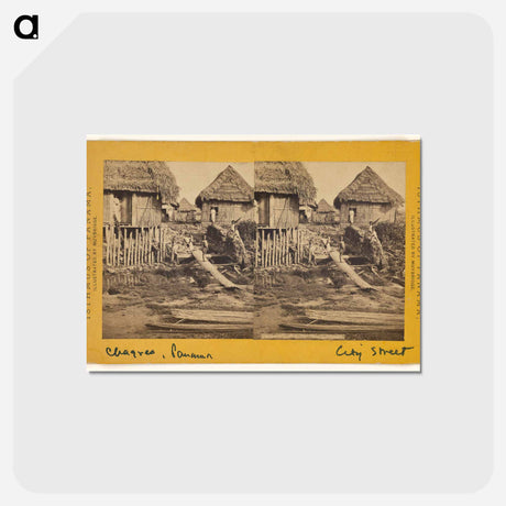 アートポストカード-Changres. The Principal Street
 - エドワード マイブリッジ Postcard.