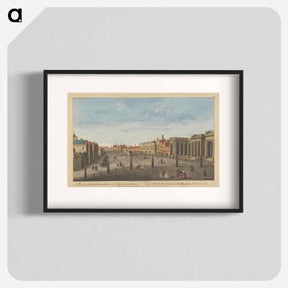 アートポスター-A Prospect of the Parliament House, in College Green, Dublin
 - イェール大学アートギャラリー Poster.