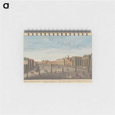 アートメモ帳-A Prospect of the Parliament House, in College Green, Dublin
 - イェール大学アートギャラリー Memo.