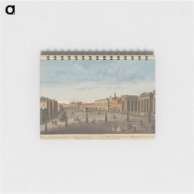 アートメモ帳-A Prospect of the Parliament House, in College Green, Dublin
 - イェール大学アートギャラリー Memo.