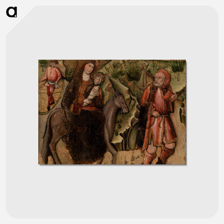 アートポストカード-Flight into Egypt
 - バーンズ・コレクション Postcard.