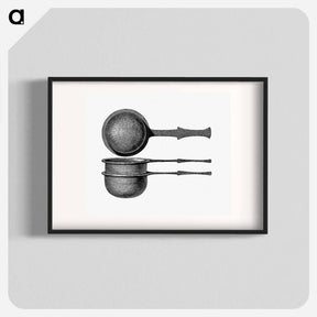 アートポスター-Scoop with Bronze Sieve
 - 大英図書館 Poster.
