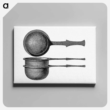アートパネル-Scoop with Bronze Sieve
 - 大英図書館 Canvas.