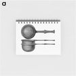 アートメモ帳-Scoop with Bronze Sieve
 - 大英図書館 Memo.