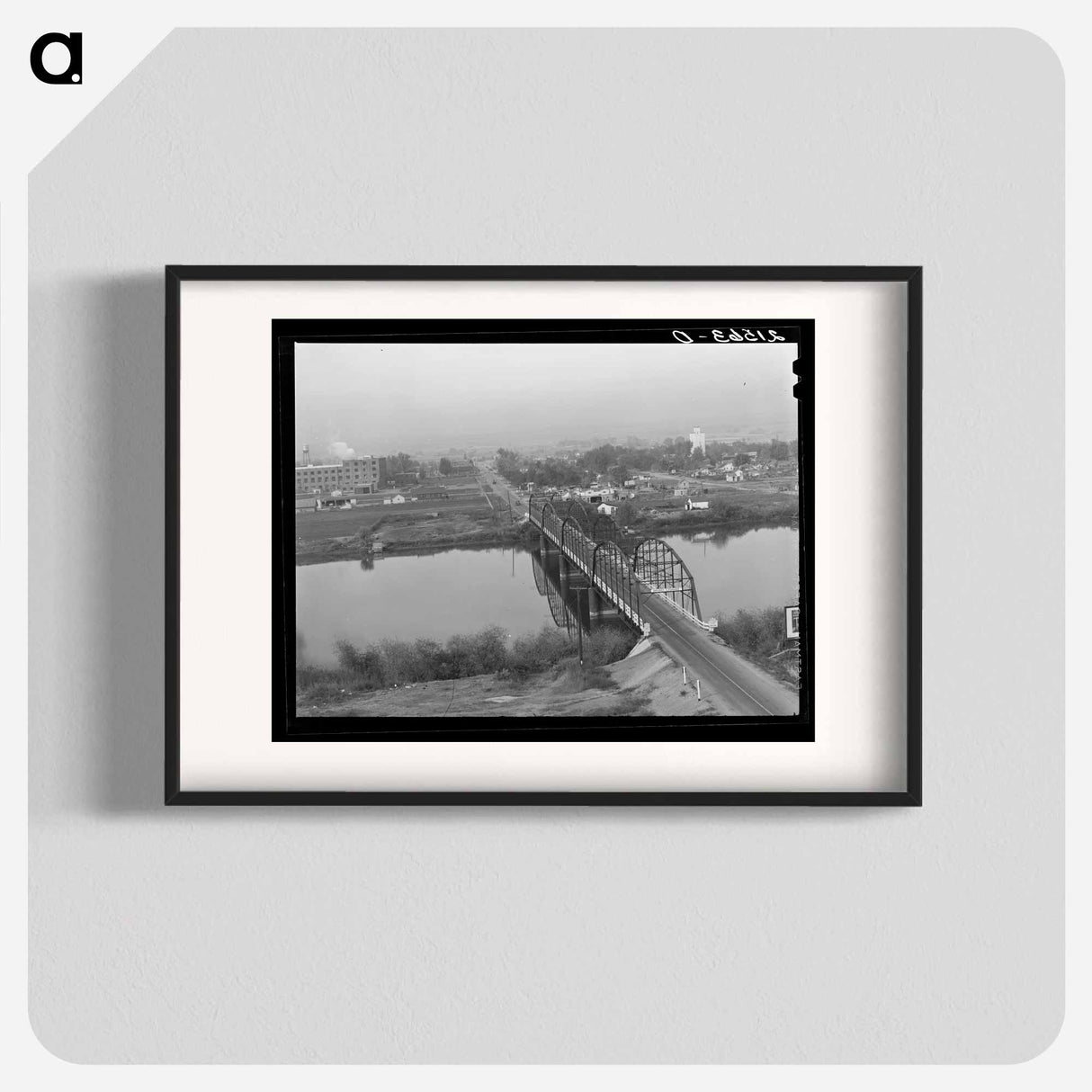 Untitled photo, possibly related to: Sugar beet factory along Snake River - ドロテア ラング Poster.