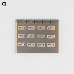 アートメモ帳-Walking - Irregular
 - エドワード マイブリッジ Memo.