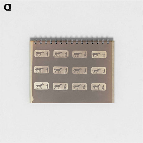 アートメモ帳-Walking - Irregular
 - エドワード マイブリッジ Memo.