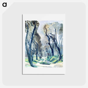 アートポストカード-The Path of Olive Trees - アンリ マティス Postcard.