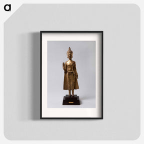 アートポスター-Standing Buddha
 - バーンズ・コレクション Poster.