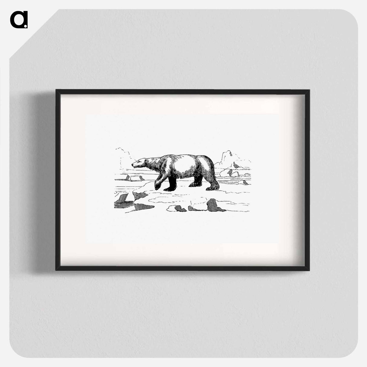 アートポスター-Polar Bear
 - 大英図書館 Poster.
