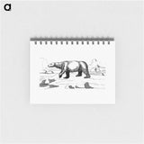 アートメモ帳-Polar Bear
 - 大英図書館 Memo.