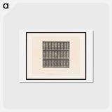 アートポストカード-Man with Rifle
 - エドワード マイブリッジ Postcard.