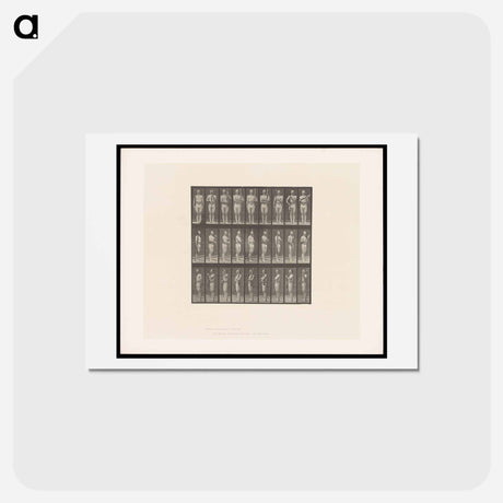 アートポストカード-Man with Rifle
 - エドワード マイブリッジ Postcard.
