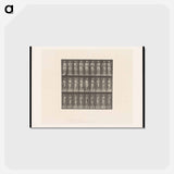 アートポストカード-Man with Rifle
 - エドワード マイブリッジ Postcard.