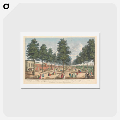 アートポストカード-The Royal Palace of St. James's next the Park
 - イェール大学アートギャラリー Postcard.