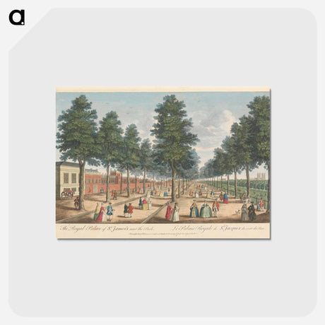 アートポストカード-The Royal Palace of St. James's next the Park
 - イェール大学アートギャラリー Postcard.