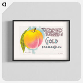 アートポスター-Gold Plum
 - ボストン公共図書館 Poster.
