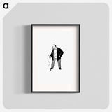 アートポスター-Man with a Toy
 - 大英図書館 Poster.