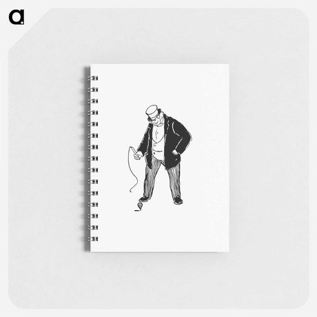 アートメモ帳-Man with a Toy
 - 大英図書館 Memo.