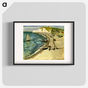 アートポスター-Aht Amont Cliffs at Etretat - アンリ マティス Poster.