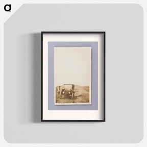 アートポスター-Two Men Cranking an Automobile
 - セントルイス美術館 Poster.