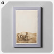 アートパネル-Two Men Cranking an Automobile
 - セントルイス美術館 Canvas.
