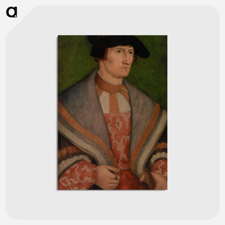 アートポストカード-Portrait of a Man
 - バーンズ・コレクション Postcard.