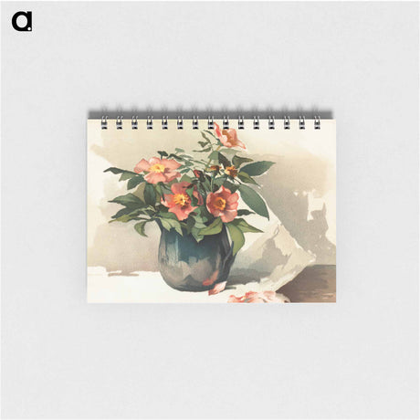 アートメモ帳-Two Florals
 - ボストン公共図書館 Memo.