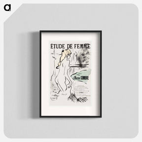 アートポスター-Étude de Femme
 - クリーブランド美術館 Poster.