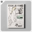 アートパネル-Étude de Femme
 - クリーブランド美術館 Canvas.