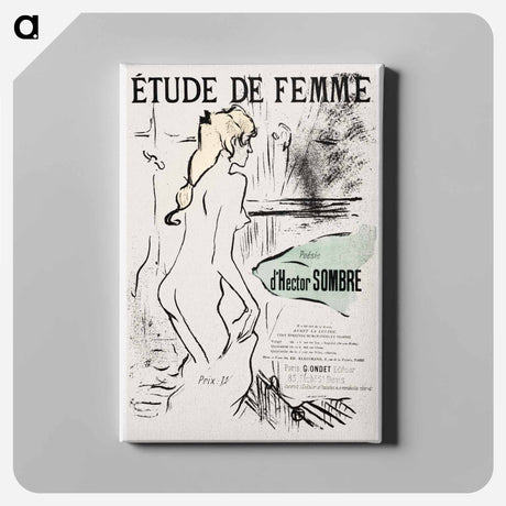 アートパネル-Étude de Femme
 - クリーブランド美術館 Canvas.