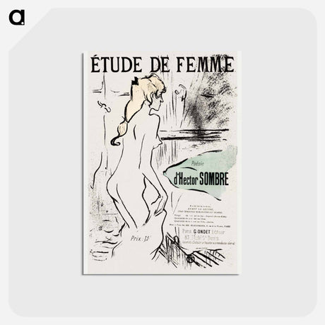 アートポストカード-Étude de Femme
 - クリーブランド美術館 Postcard.