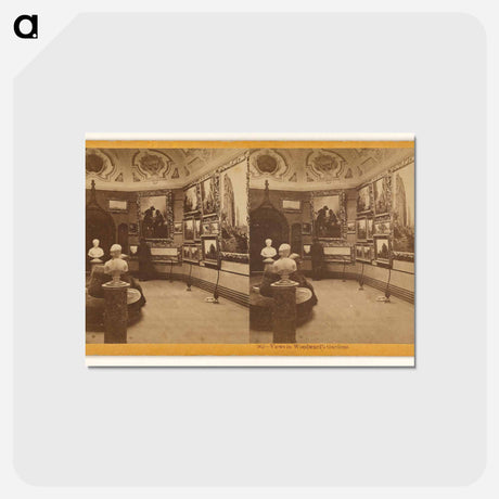 アートポストカード-Views in Woodward's Gardens
 - エドワード マイブリッジ Postcard.